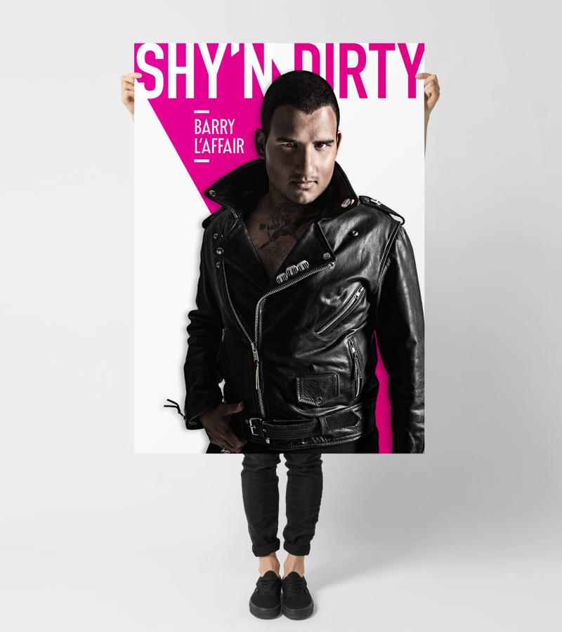Barry L'Affair - Albumartwork Shy’n Dirty – Graphic Design