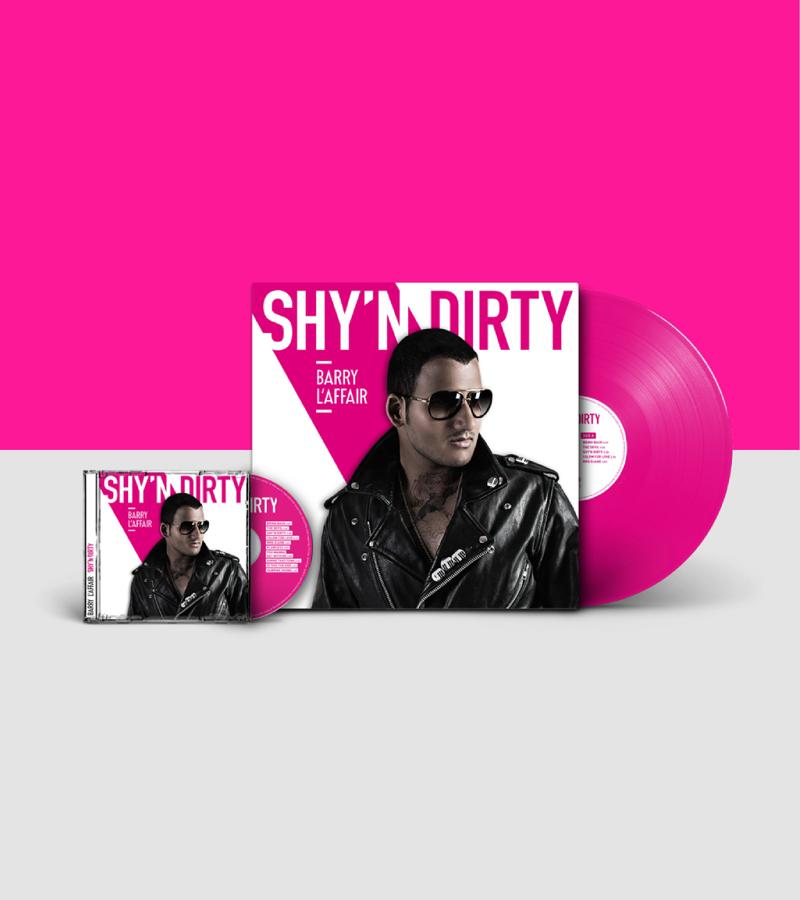 Barry L'Affair - Albumartwork Shy’n Dirty – Graphic Design