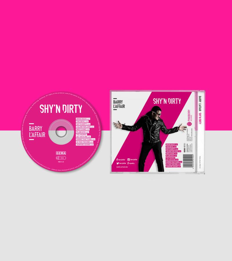 Barry L'Affair - Albumartwork Shy’n Dirty – Graphic Design