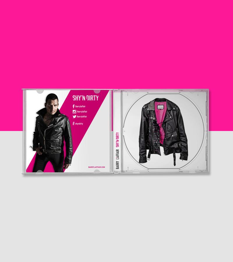Barry L'Affair - Albumartwork Shy’n Dirty – Graphic Design