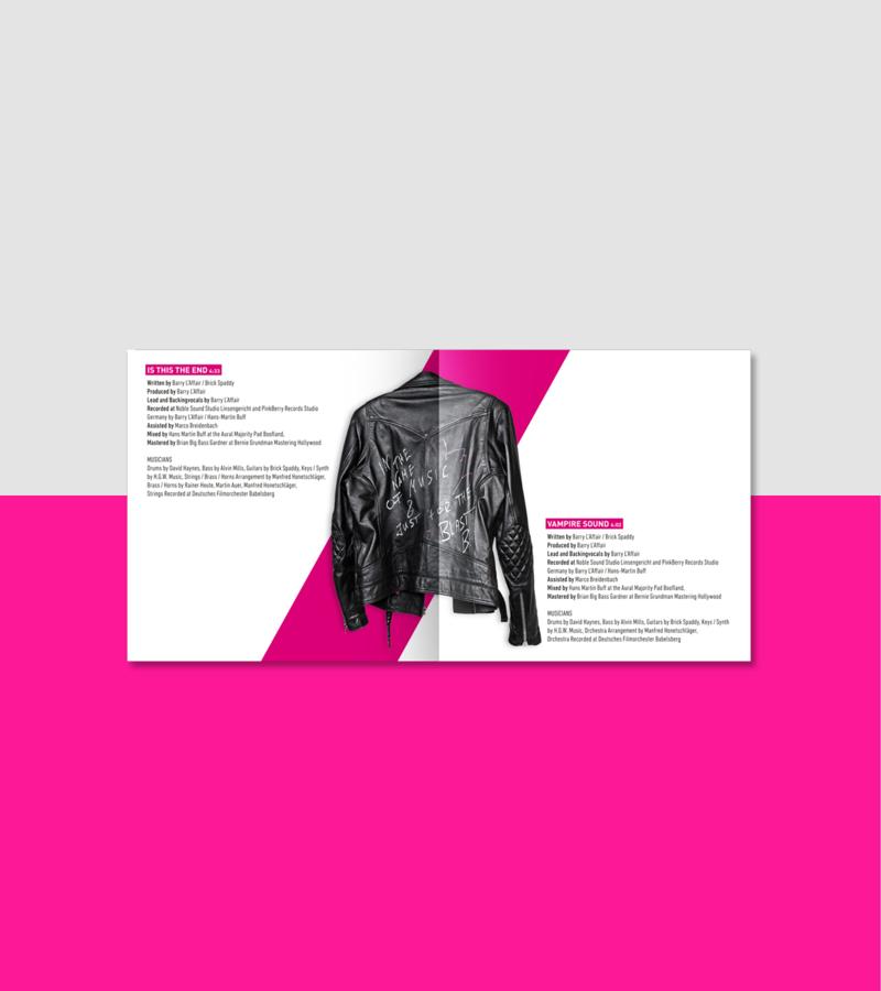 Barry L'Affair - Albumartwork Shy’n Dirty – Graphic Design