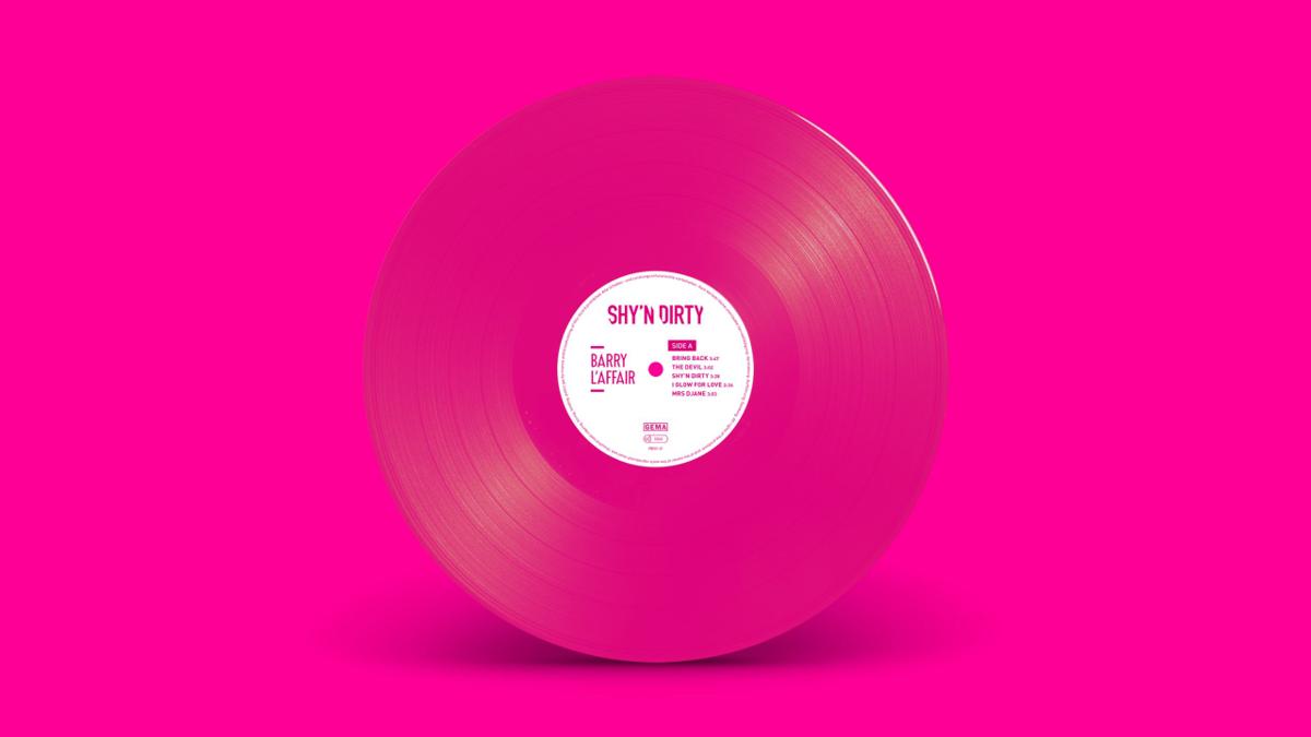 Barry L'Affair - Albumartwork Shy’n Dirty – Graphic Design