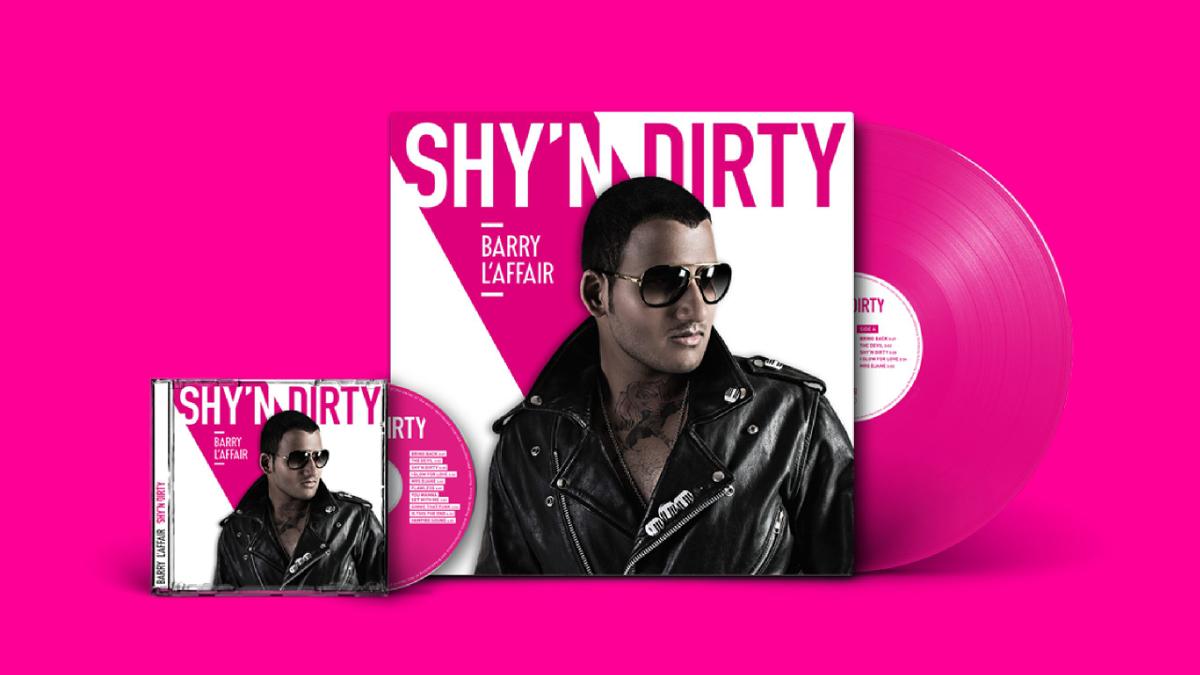 Barry L'Affair - Albumartwork Shy’n Dirty – Graphic Design
