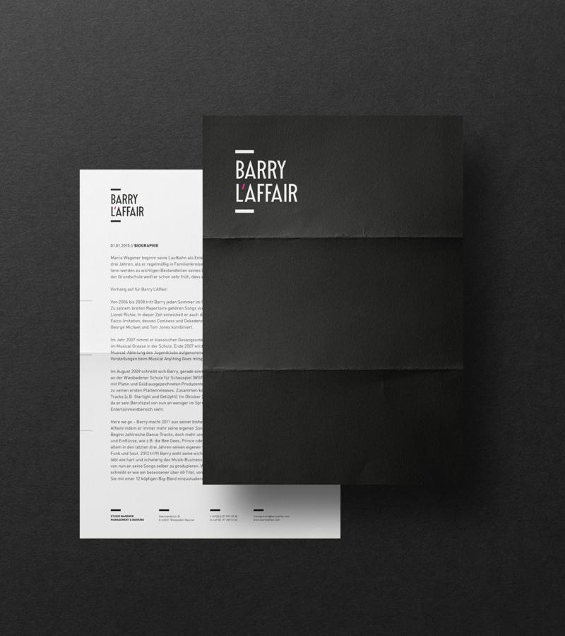 Barry L'Affair Corporate Design