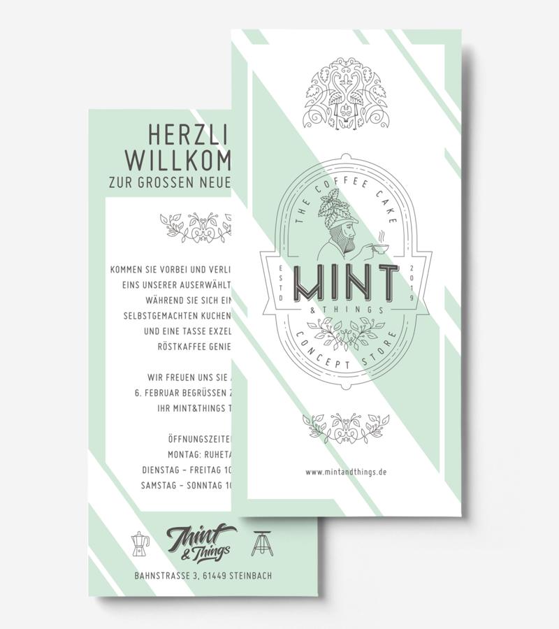 Mint & Things – Flyer