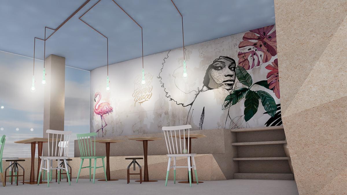 Mint & Things – Wall Design