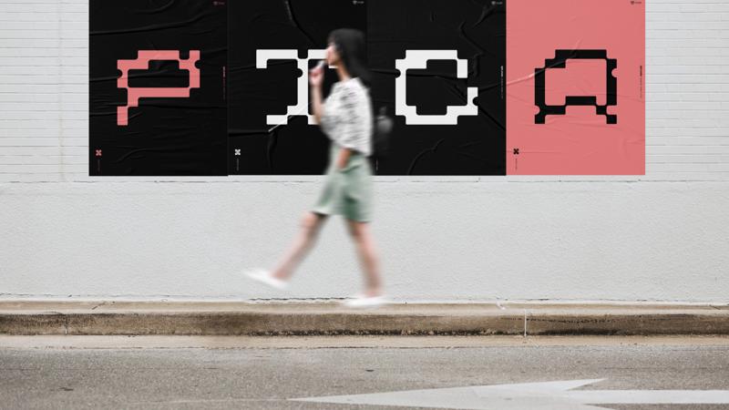 Perspective exhibition - typographic field