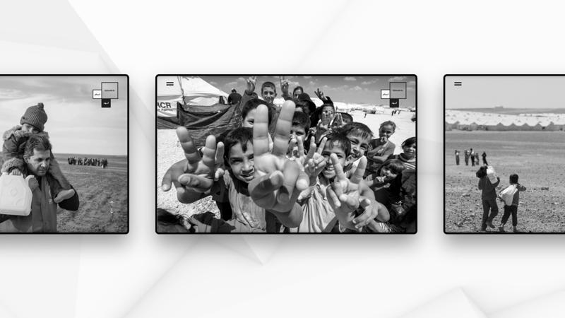 blckwht.tv - campaign triptych