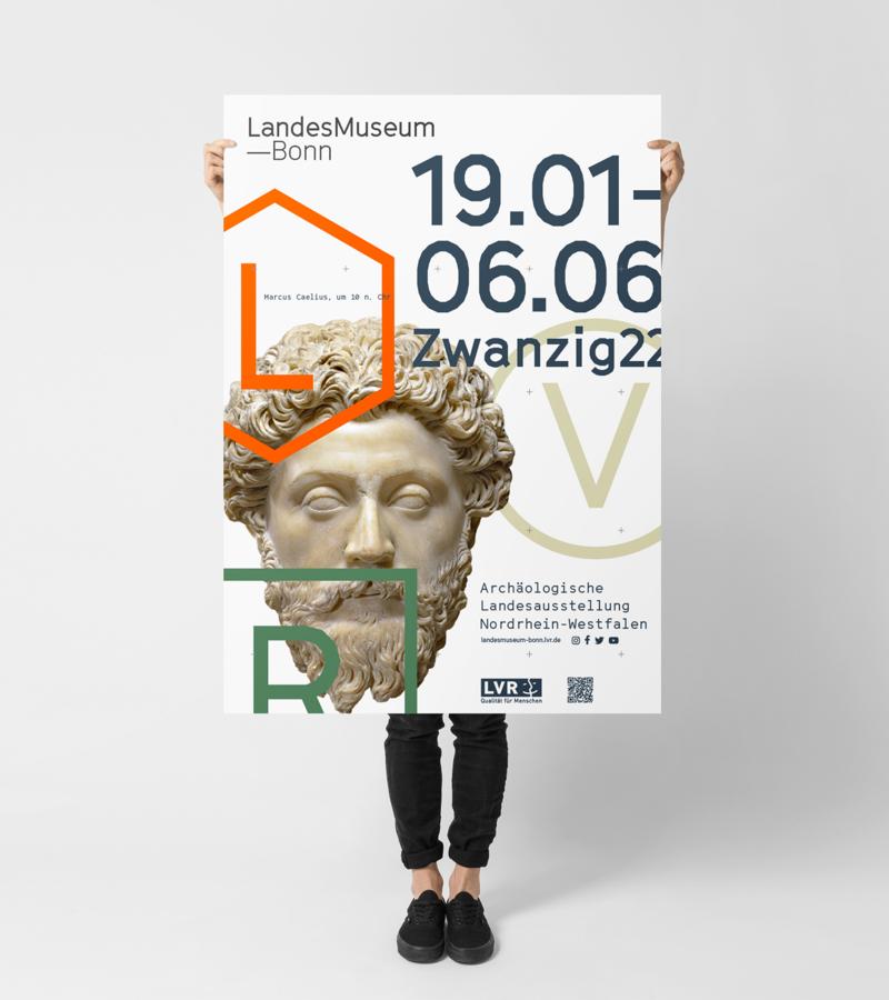LVR Landesmuseum Bonn - Corporate Design & Editorial Design