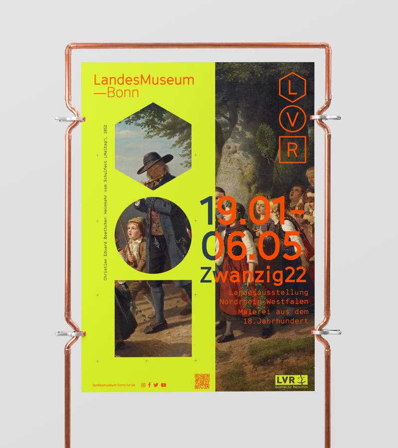 LVR Landesmuseum Bonn - Corporate Design & Editorial Design