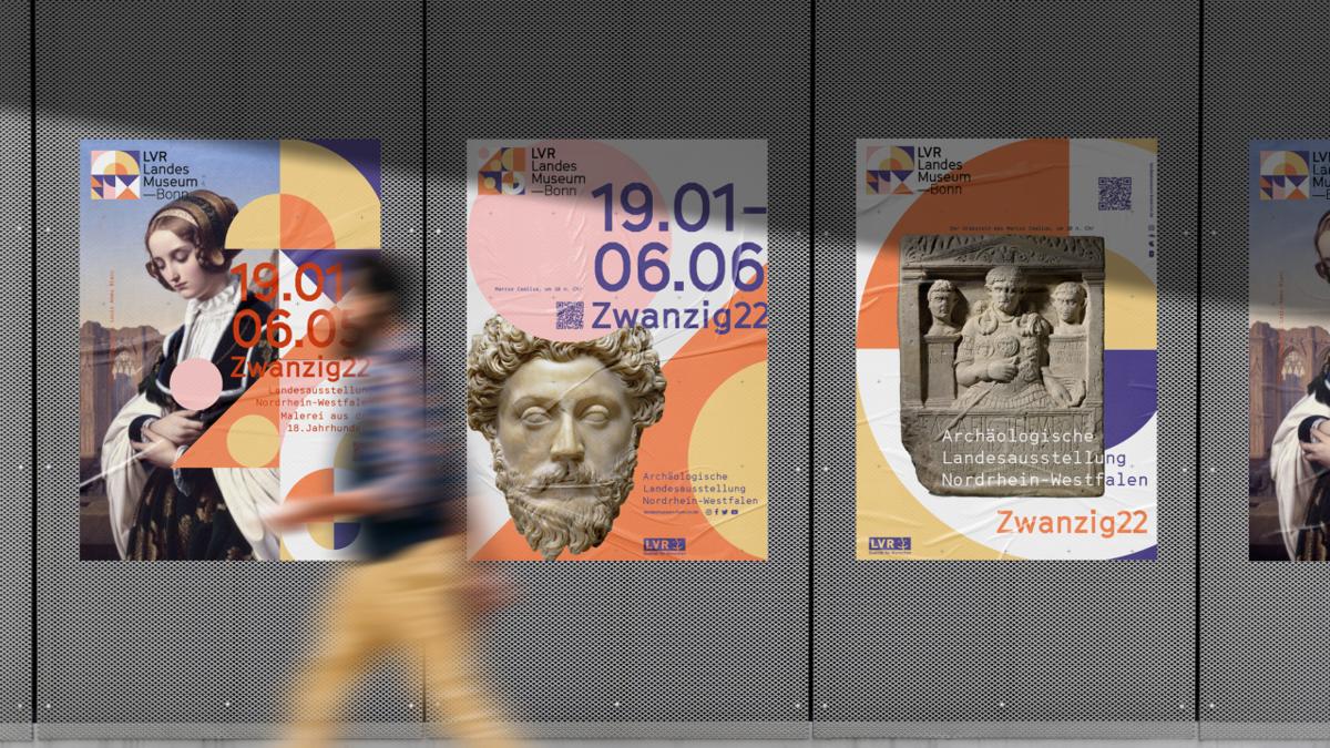 LVR Landesmuseum Bonn - Corporate Design & Editorial Design