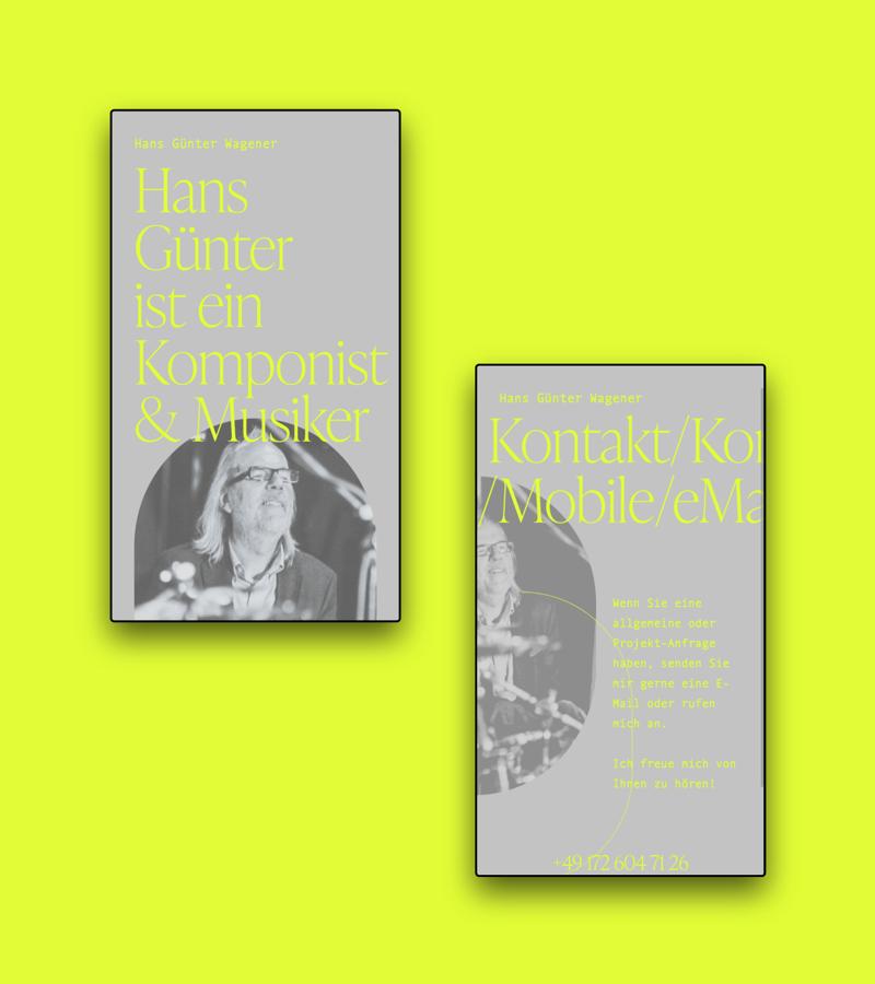 Wagener Music - mobile layout duo